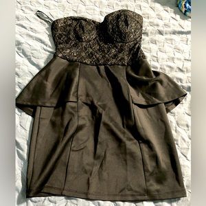 2b Bebe LBD Black Size S